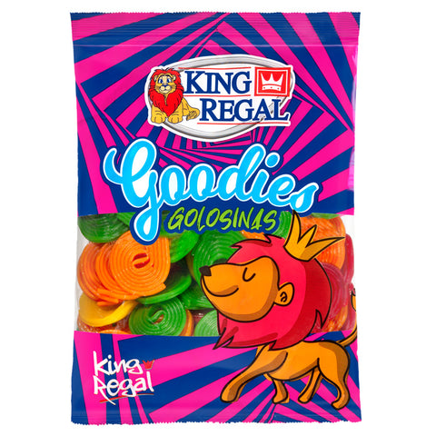 Fruit-flavoured wheels - 1kg KING REGAL
