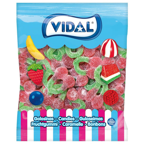 Gummy giant cherries - 1kg VIDAL