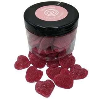 Sparkling filled Hearts - gift jar 350g VIDAL