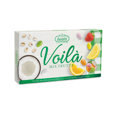 Sugared Almond Classic - Voilà Mix Fruit - Kg. 1 - Buratti
