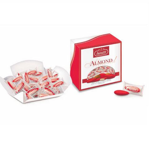 Confetti-Peeled Almond Tray 37/38 - Red - Gr. 500