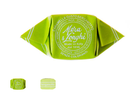 Square Bergamot Candies 1 kg Mera&Longhi