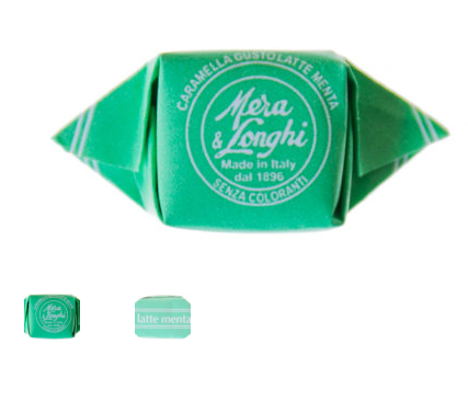 Square Milk Mint Candies 1 kg Mera&Longhi