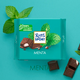 Chocolate bar filled with mint 100g. Ritter Sport