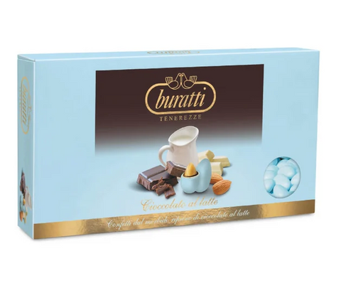 Tenerezze Sugared Almond   chocolate- LIGHT BLUE kg.1 Buratti