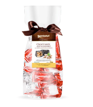 Crunchy Nougats Covered in Dark Chocolate - 200g