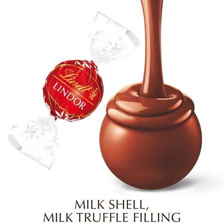 Lindor Milk Chocolate Truffles - 200g box LINDT