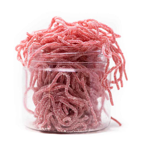 Strawberry sour spaghetti - 1kg KING REGAL